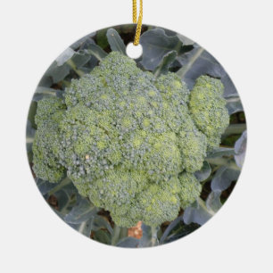 Ornement En Céramique Anniversaire personnalisé de Brocoli