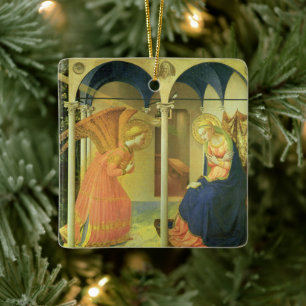 Ornement En Céramique Annonciation du Prado par Fra Angelico
