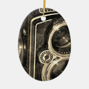 Ornement En Céramique Appareil-photo de Rolleiflex