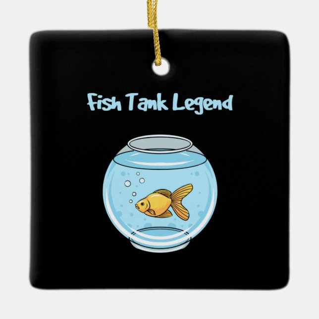 Ornement En Céramique Aquarium Keeper (Devant)