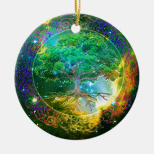 Ornement En Céramique Arbre de santé de la vie