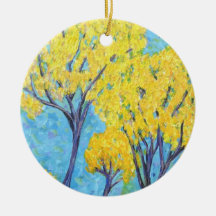 Arbre jaune de Jolie