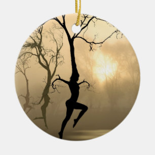 Ornement En Céramique Arbres de danse