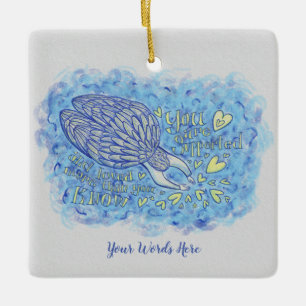 Ornement En Céramique Archangel Michael Custom Cadeau de vacances