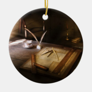 Ornement En Céramique Architecte - la table de rédaction