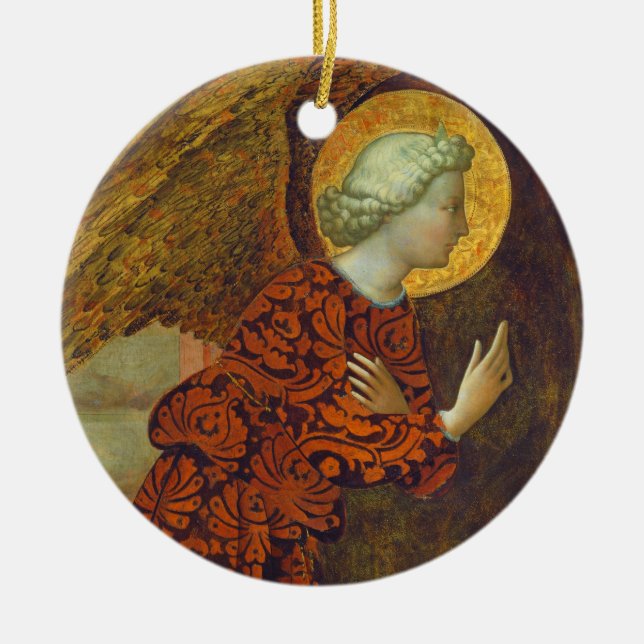 Ornement En Céramique Arkhangel Gabriel, C. 1430 (tempera sur le (Devant)