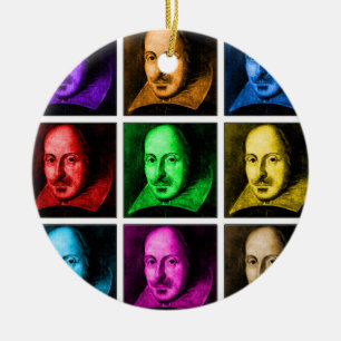 Ornement En Céramique Art de bruit de Shakespeare