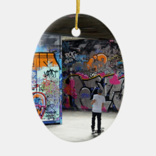 Ornement En Céramique Art-Graffiti de rue d'Urband