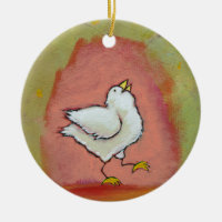 Art populaire moderne mignon de poulet d'amusement