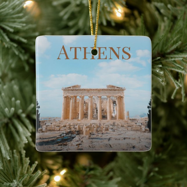 Ornement En Céramique Athènes Grèce (Arbre)
