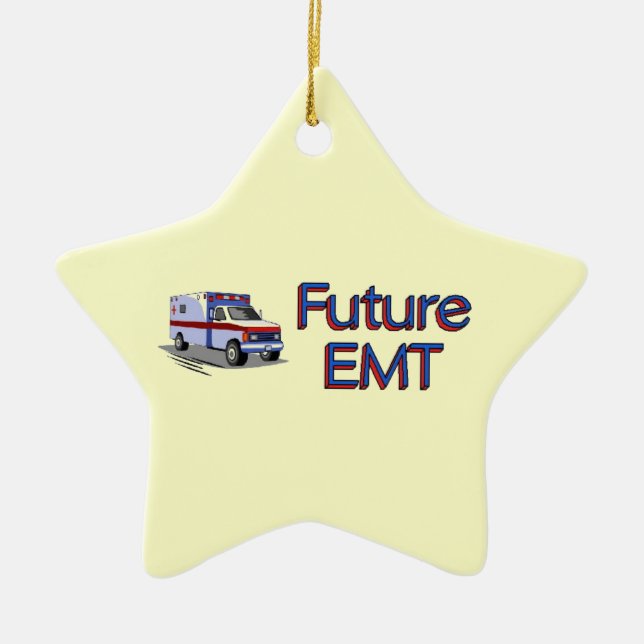 Ornement En Céramique Avenir EMT (Devant)