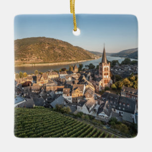 Ornement En Céramique Bacharach Allemagne