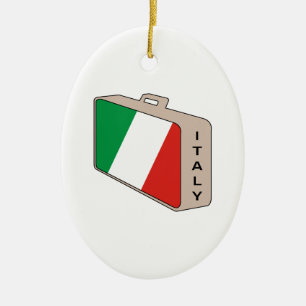 Ornement En Céramique Bagages Italie