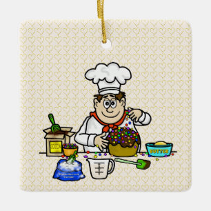 Ornement En Céramique Bake With Lony Noël Ornament