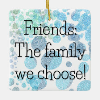 Ornement En Céramique Balise cadeau Carré Pointe Polka texturée de la fa