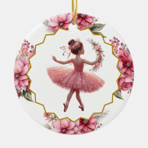 Ornement en céramique Ballerina