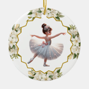 Ornement en céramique Ballerina