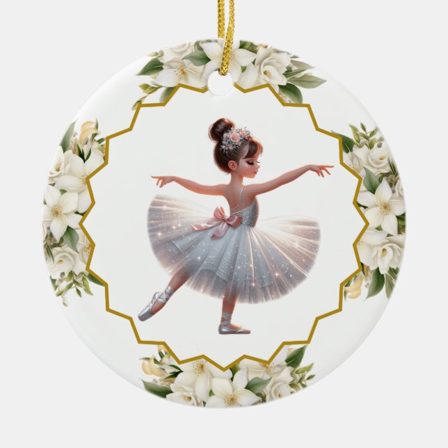 Ornement en céramique Ballerina (Devant)