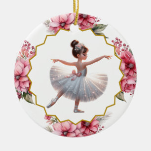 Ornement en céramique Ballerina