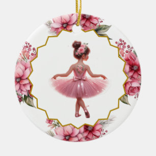 Ornement en céramique Ballerina