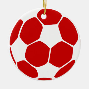 Ornement En Céramique ballon de football