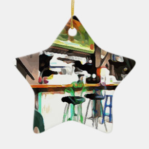 Ornement En Céramique Barre à Key West