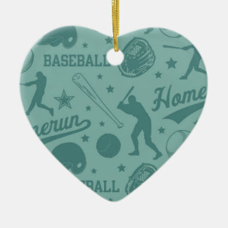 Ornement En Céramique Base-ball de Homerun