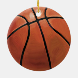Ornement En Céramique Basket