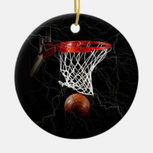 Ornement En Céramique Basket-ball