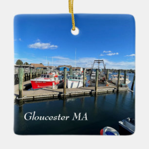 Ornement En Céramique Bateaux en Gloucester