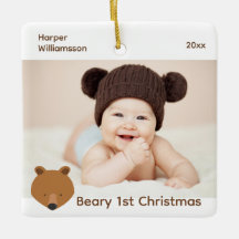 Béary 1ère Photo Bébé Noël