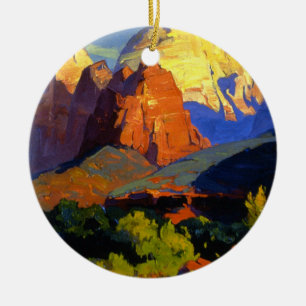 Ornement En Céramique Bischoff - Zion Park