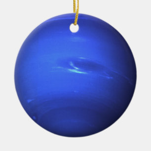 Ornement En Céramique Bleu extérieur de photo de Neptune