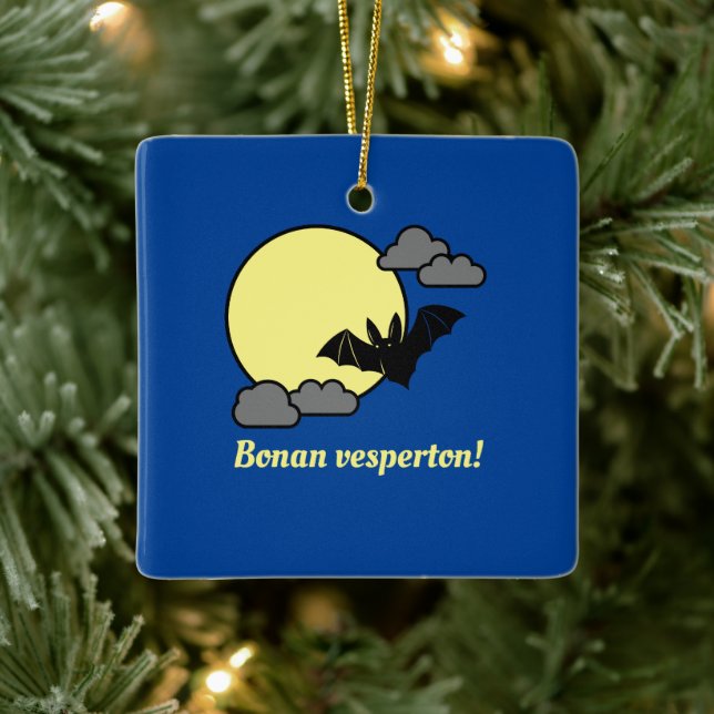 Ornement En Céramique Bonan vesperton ! (Arbre)