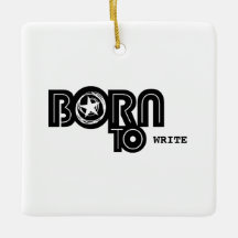 Born To Write apparel