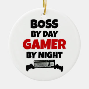 Ornement En Céramique Boss par Jeu de jour par Nuit