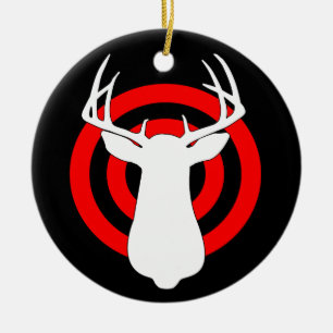 Ornement En Céramique Boudine d'andouillers de cerfs communs