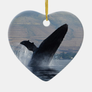 Ornement En Céramique brèche de baleine à bosse