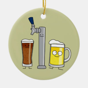 Ornement En Céramique Brouillon de bière pression de robinet d'alcool de