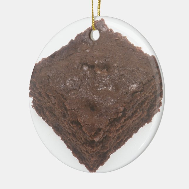 Ornement En Céramique Brownie au chocolat (Gauche)