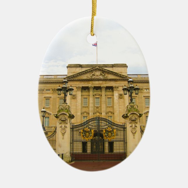 Ornement En Céramique Buckingham Palace (Devant)