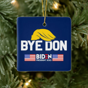 Ornement En Céramique Bye Don BIDEN 2020 Président HARRIS