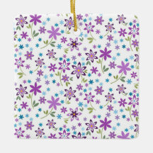Cadeau de Noël mignonne Floral Ditsy
