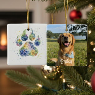 Ornement En Céramique Cadeau pour maman de chien – Amoureux des animaux