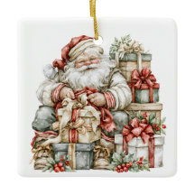 Cadeaux de Noël du Père Noël vintage