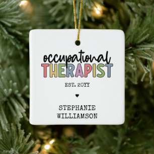 Ornement En Céramique Cadeaux OT