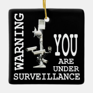 Ornement En Céramique caméras vidéo de surveillance