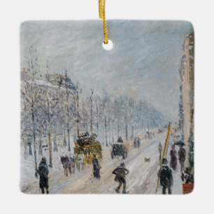 Ornement En Céramique Camille Pissarro - Grands Boulevards extérieurs, E
