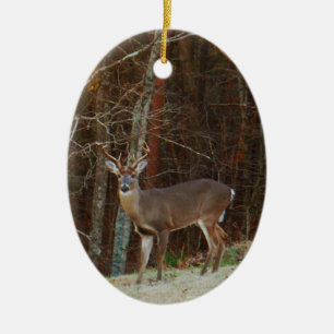 Ornement En Céramique Camouflage en chêne de cerfs-volants