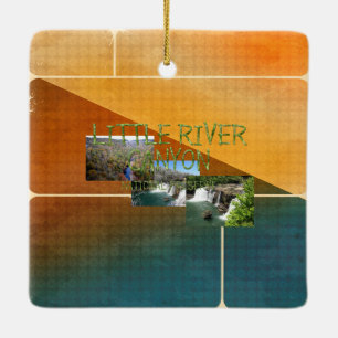 Ornement En Céramique Canyon ABH Little River